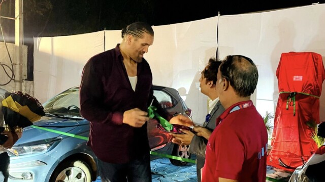 akt - Aargo EV Smart charging station launch at tha great khali dhaba
